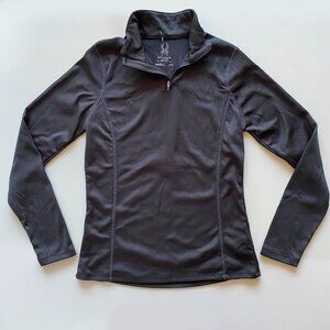 Spyder Women's Ski Base Half Zip Black Size S Activewear